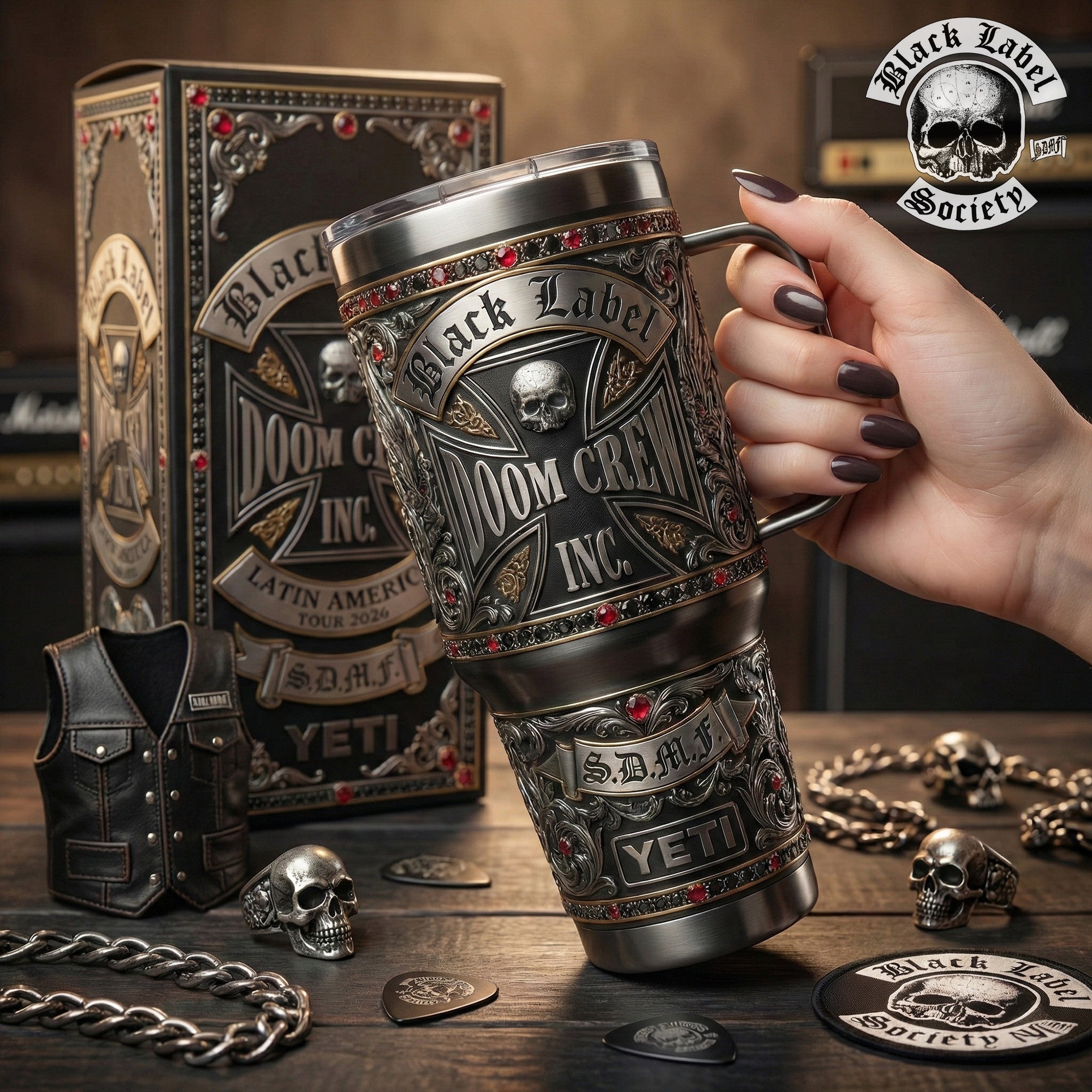 BLST 40oz Tumbler With Handle LNTH