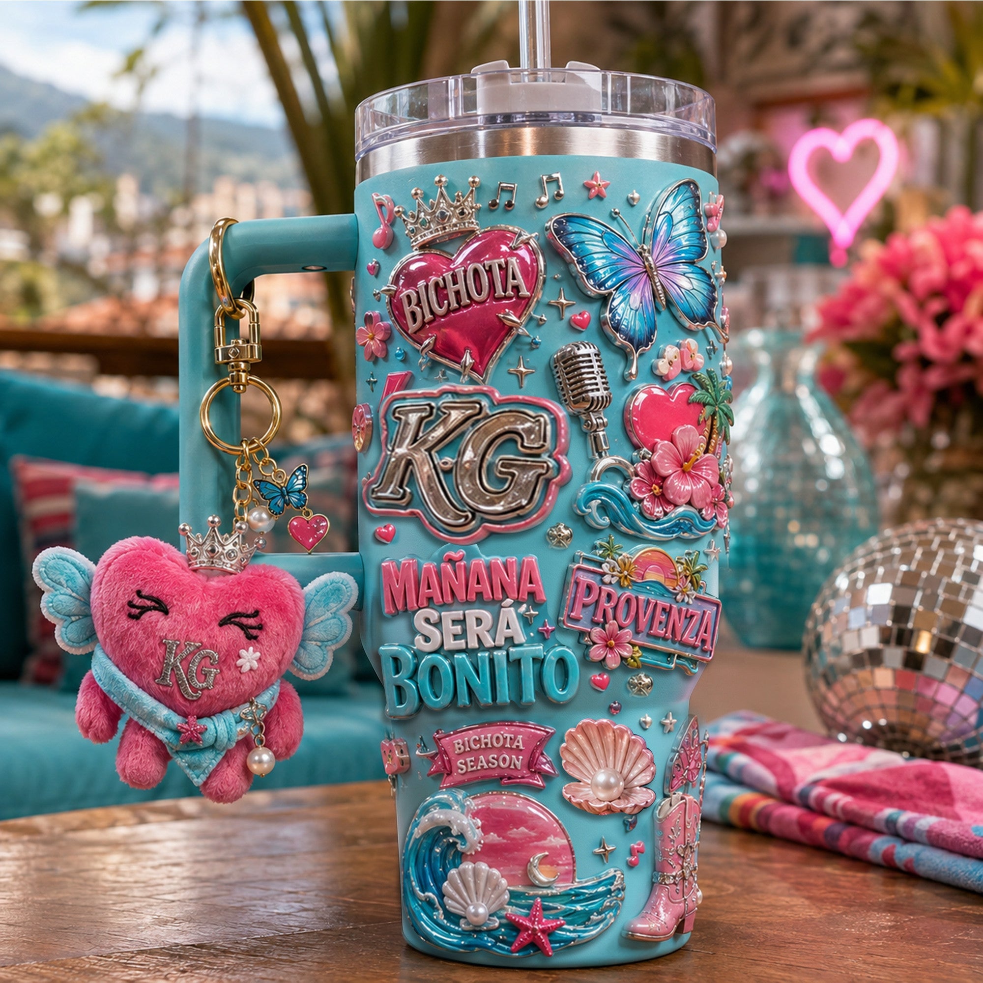 KRG 40oz Tumbler With Handle HTTT