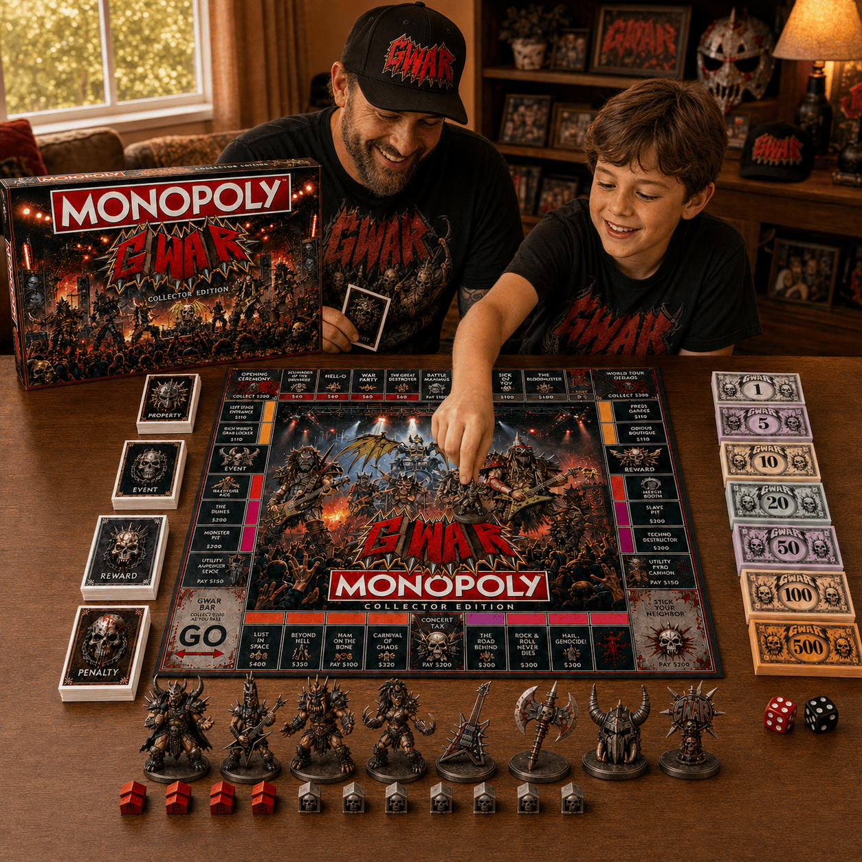 Premium GWAR Board Game BMD