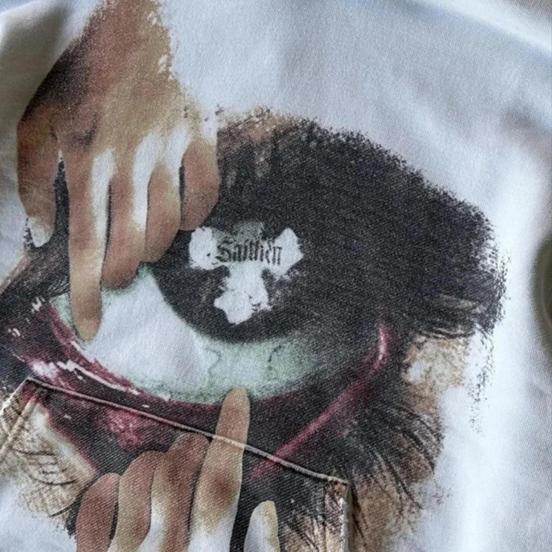 Woman Sweatshirts Streetwear Y2K Hoodie Aesthetics Graphic